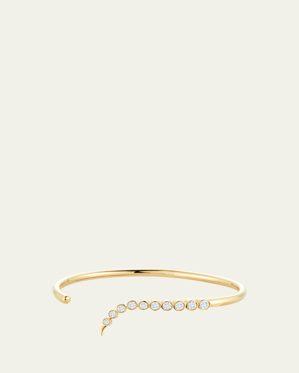 Voyage Cuff Bracelet with Diamonds